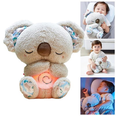 koala peluche para dormir,respira,tiene musica y luz