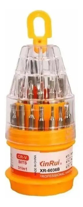 SET DESTORNILLADOR DE PRECISION 31 EN 1PUNTAS IMANTADAS