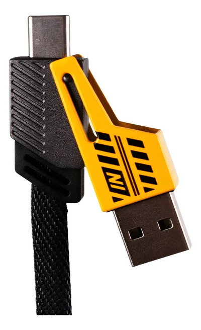 CABLE CARGA RAPIDA 4 EN 1 USB/C/ MICRO USB/LIGHTNING 