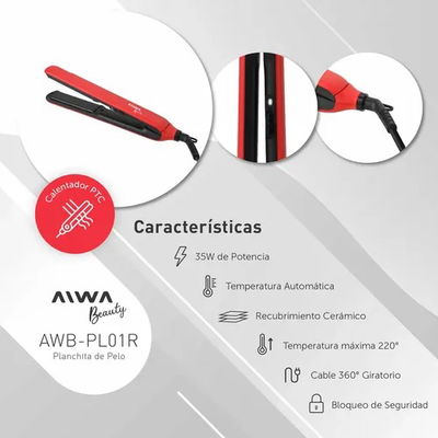 PLANCHITA DE PELO AIWA BEAUTY