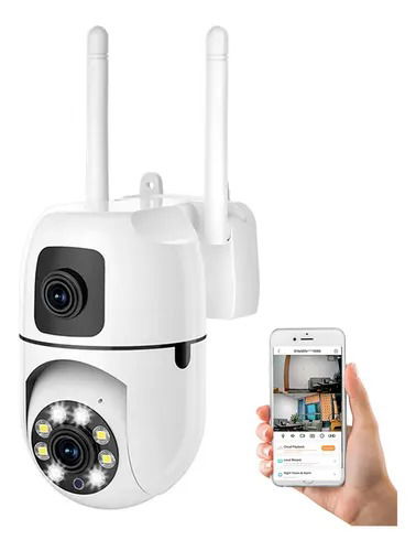 CAMARA WIFI DOBLE LENTE