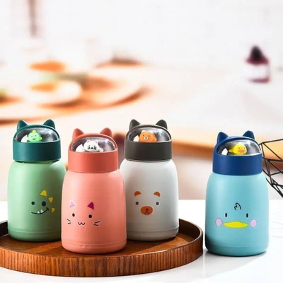 BOTELLAS INFANTILES CON DISEÑO ANIMAL 400ML