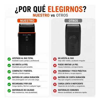 AFEITADORA ELECTRICA SHAVER DALING