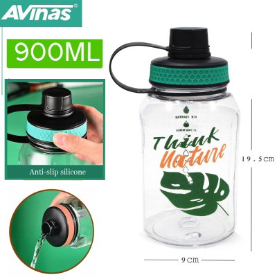 BOTELLA PARA AGUA PLASTICA COLOR TRANSPARENTE 