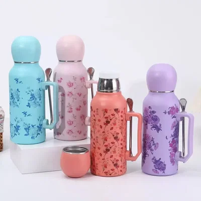 TERMO ESTAMPADO CON TAPA MATE 1 LITRO
