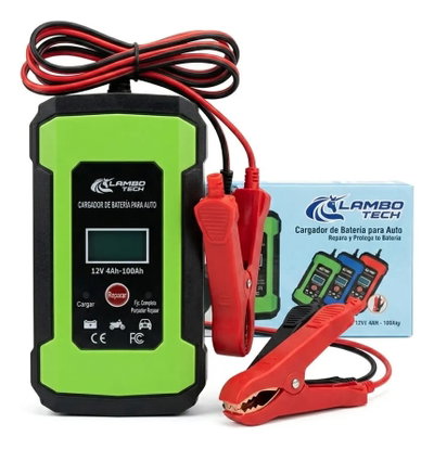 CARGADOR DE BATERIA INTELIGENTE 12V 4 AH-100AH