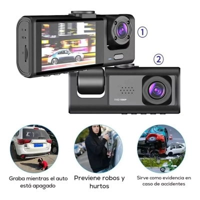 CAMARA DE AUTO 3 EN 1 FULL HD
