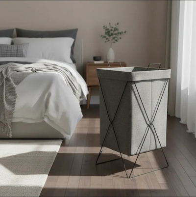 CANASTO CESTO PARA ROPA PLEGABLE