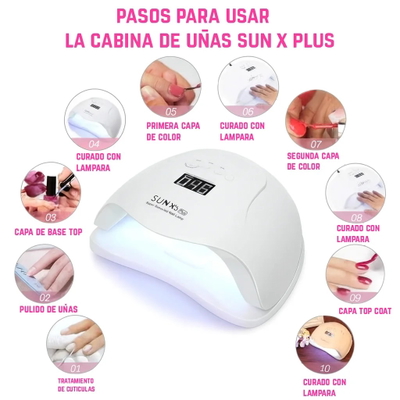 CABINA PARA UÑAS UV 12 LED