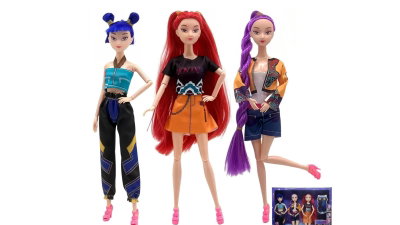 MUÑECAS HUNTRIX GERRERAS DE K-POP - DEMON HUNTER (SET X 3 )