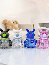 BOTELLA SPACE RABIT DE PLASTICO 450ml