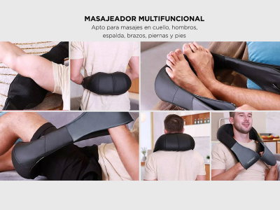 MASAJEADOR DE ESPALDA ELECTRICO 