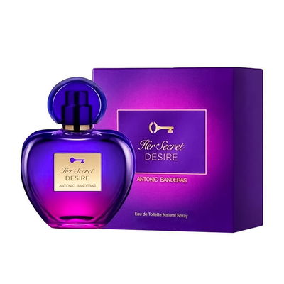 ANTONIO BANDERAS HER SECRET DESIRE WOMAN EDT X 80 ML