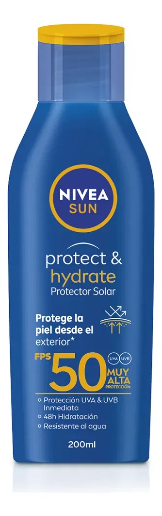 NIVEA PROTEC & HYDRATE FPS +50 200ML