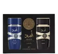 KIT LATTAFA ASAD EDP 100 ML + LATTAFA ASAD ZANZIBAR EDP 100 ML