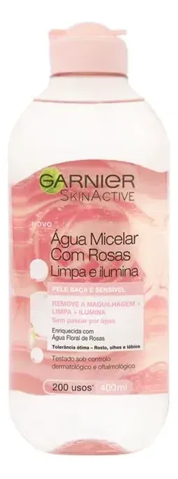 GARNIER Skin Active Agua Micelar de Rosas 400ml