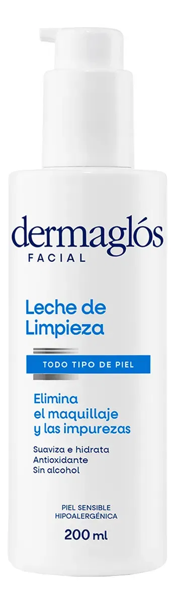 DERMAGLÓS Facial Leche de Limpieza Activa 200ml