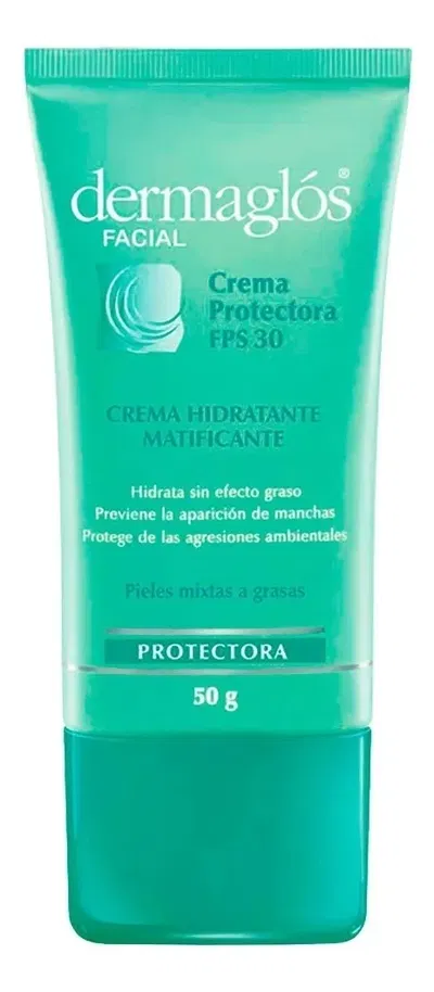 DERMAGLÓS Crema Facial Protectora Piel Mixta/Grasa FPS 30 50g