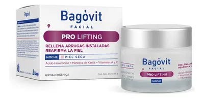 BAGOVIT Crema Facial Pro Lifting Noche Piel Seca 55g