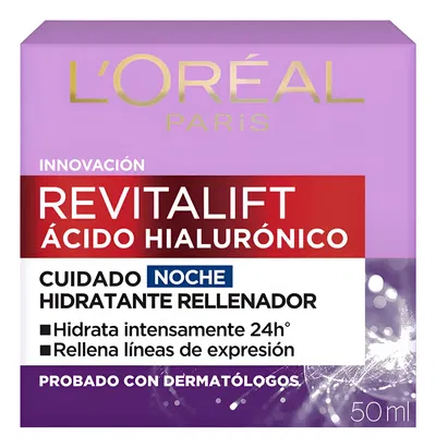 L’Oréal Revitalift Ácido Hialurónico Noche x50 ml