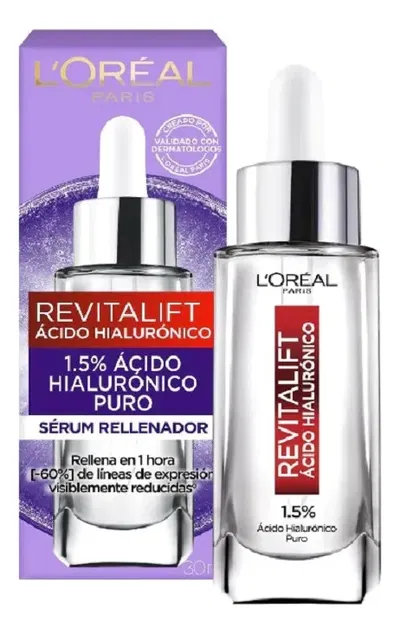 L’Oréal Paris Revitalift Filler Sérum Ácido Hialurónico Puro 1.5% (30 ml)  