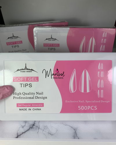 Tips soft gel PARIS NIGHT