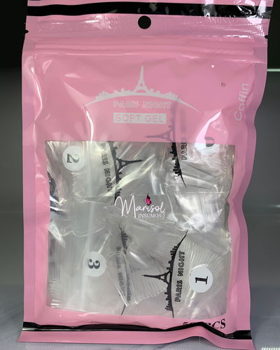 Tips Soft gel Coffin 