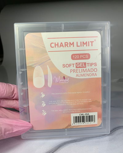 Tips Soft gel almendra PRE LIMADOS