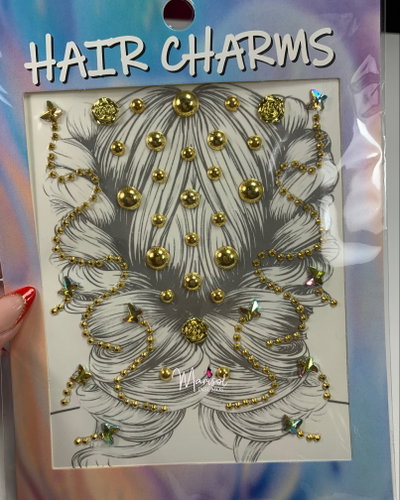 Strass brillo para el pelo