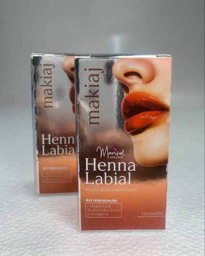 Henna labial 