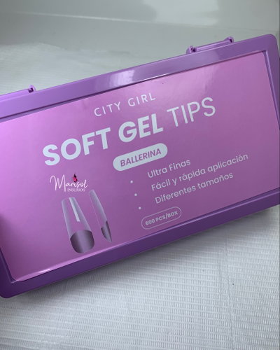 Tips soft gel City girl