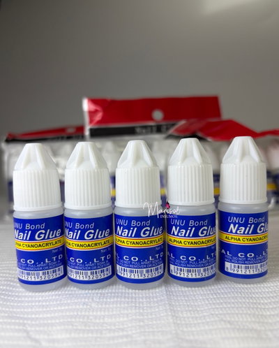 Pegamento nail glue pack X5
