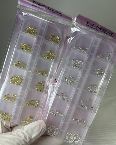 Aplique- dije- piercing para uñas