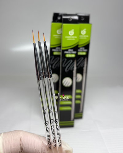 Set Pinceles liner cherimoya 