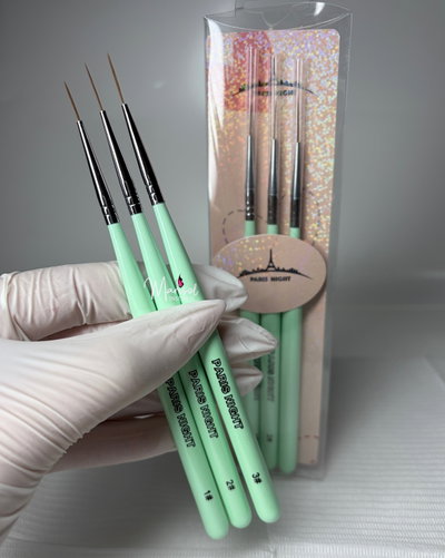 Set Pincel liner X3 