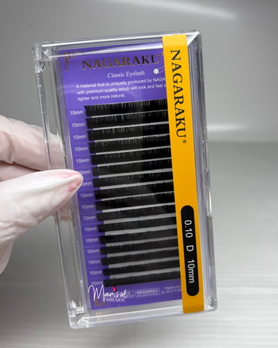 Pestañas nagaraku 10mm D 0,10