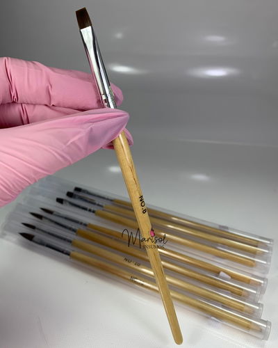 Pincel sintético para gel