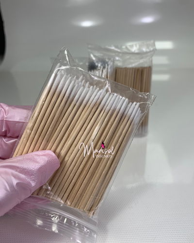 Microhisopos de madera 