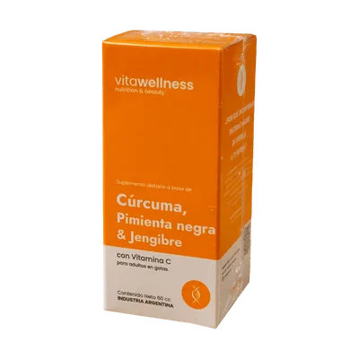 VITAWELLNESS – TM CURCUMA JENGIBRE PIMIENTA NEGRA X60 CC