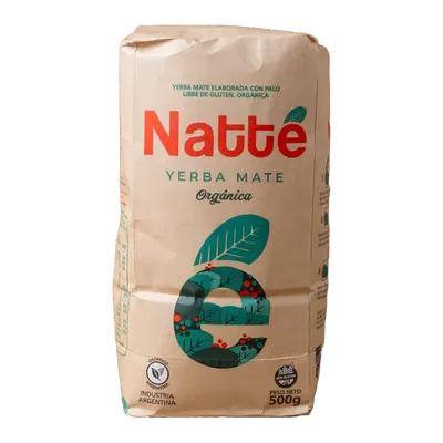 NATTE – YERBA MATE ORGANICA X500 G