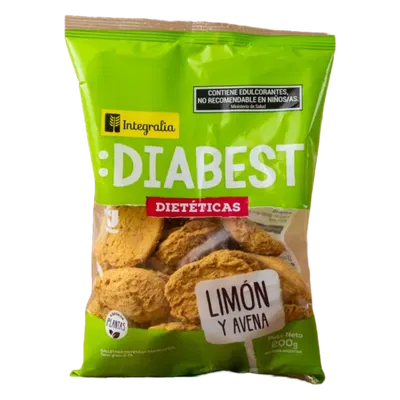 INTEGRALIA – DIABEST GALLETA DIETETICA LIMON X200 G