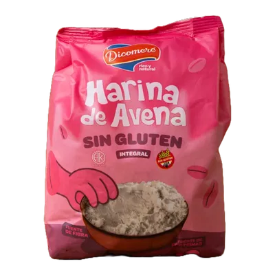DICOMERE – HARINA AVENA SIN GLUTEN X350 G