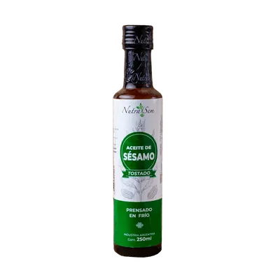NUTRASEM – ACEITE SESAMO TOSTADO GOURMET X250 CC