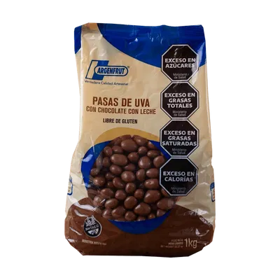 ARGENTFRUT-PASA UVA CHOCOLATE (1 KG)