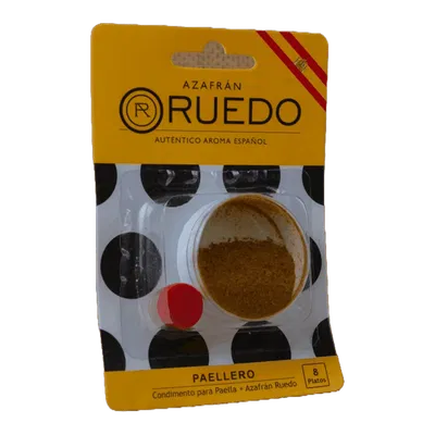 RUEDO CONDIMENTO AZAFRAN PAELLERO X1 U