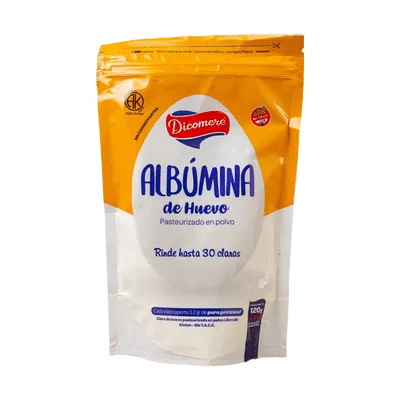 DICOMERE-ALBUMINA HUEVO POLVO X120 G