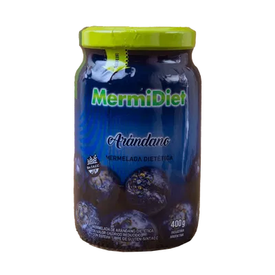 MERMIDIET – MERMELADA ARANDANO CON STEVIA X400 G