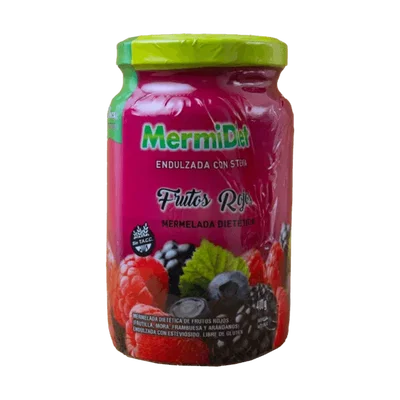 MERMIDIET – MERMELADA FRUTOS ROJOS CON STEVIA X400 G