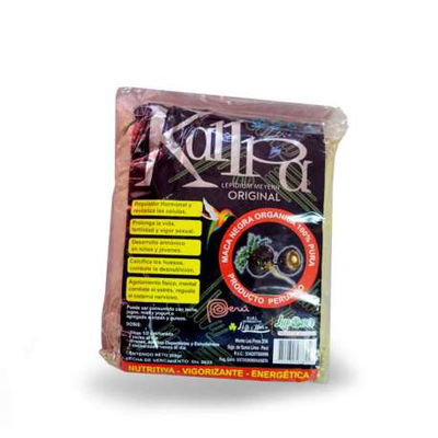 MACA KALLPA NEGRA PAQUETE X500 G