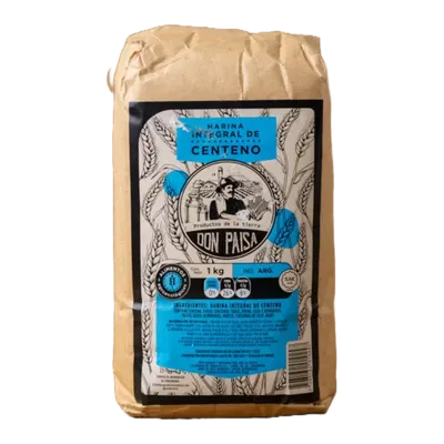 DON PAISA – HARINA CENTENO X1 KG